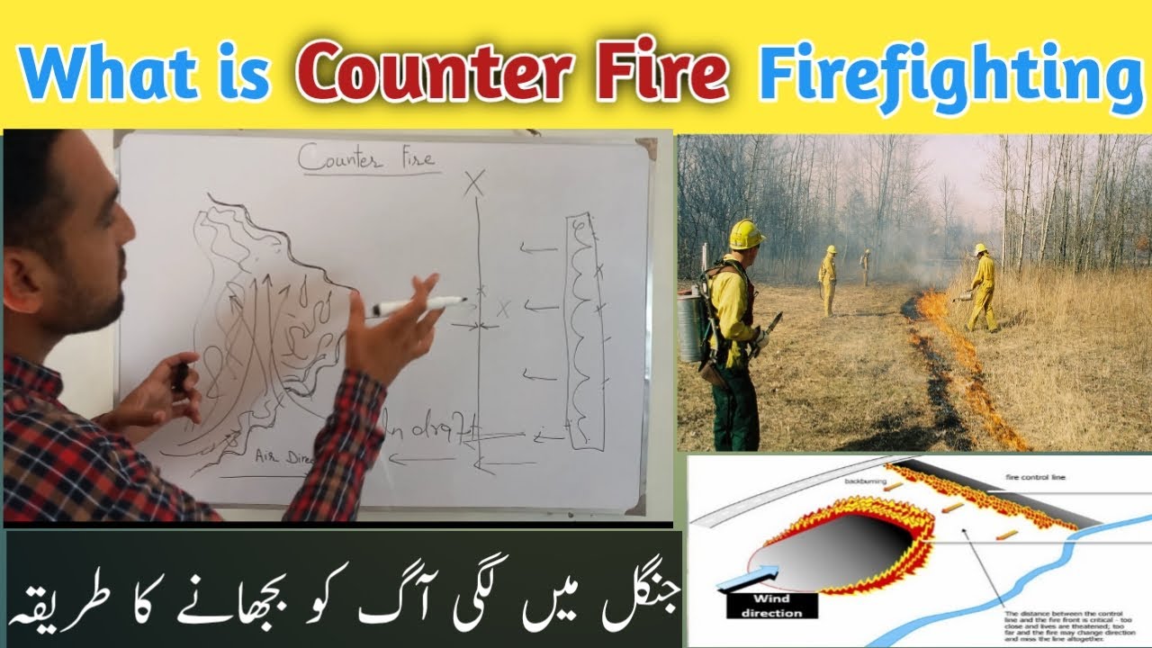 What Is Counter Fire Firefighting In Hindi | How To Fight Forest Fires | Counter Fire kya hai