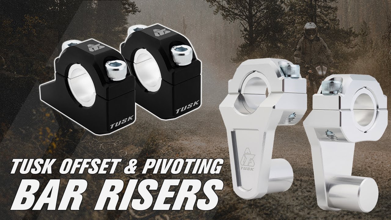 Tusk Offset & Pivoting Bar Risers