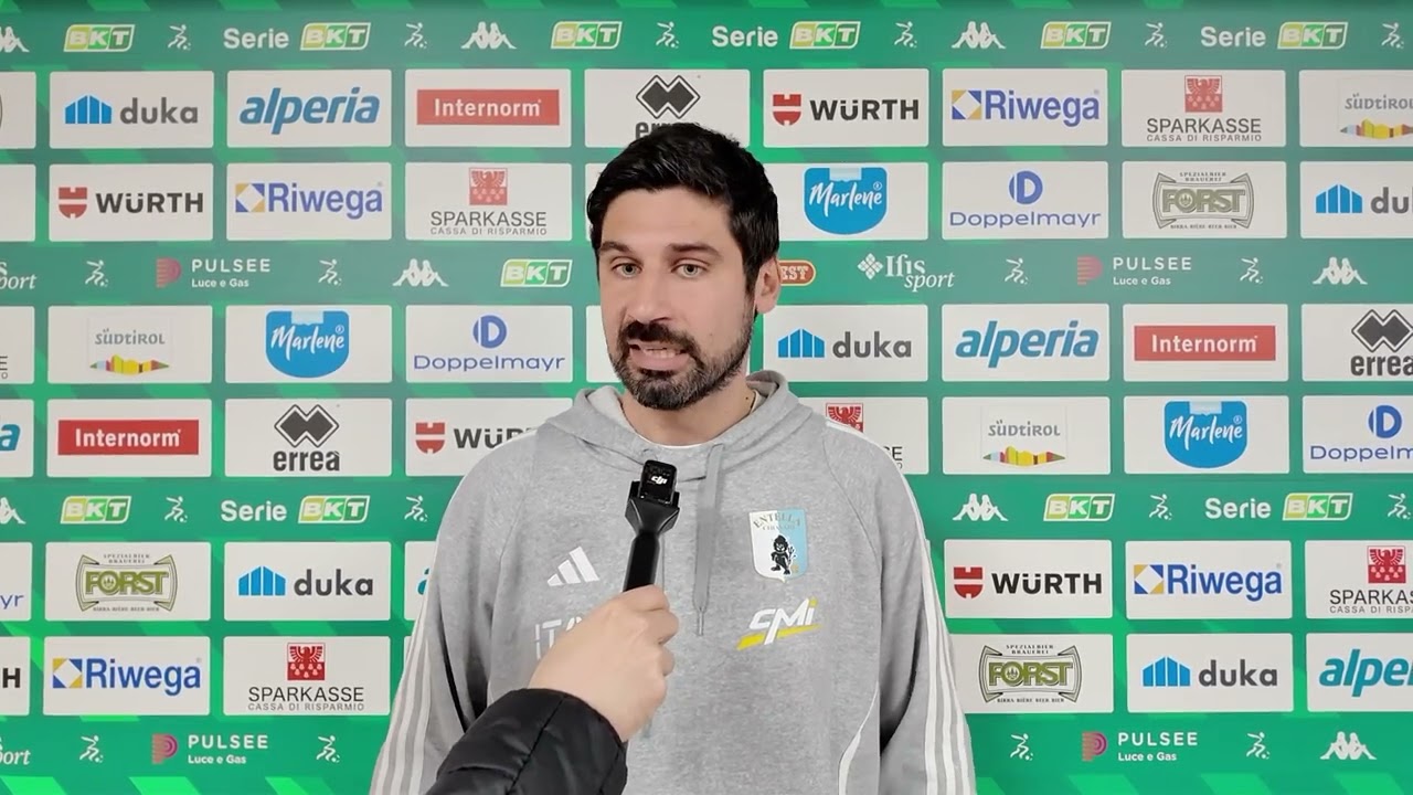 Serie BKT | Südtirol-Entella | Post partita mister Chiappella