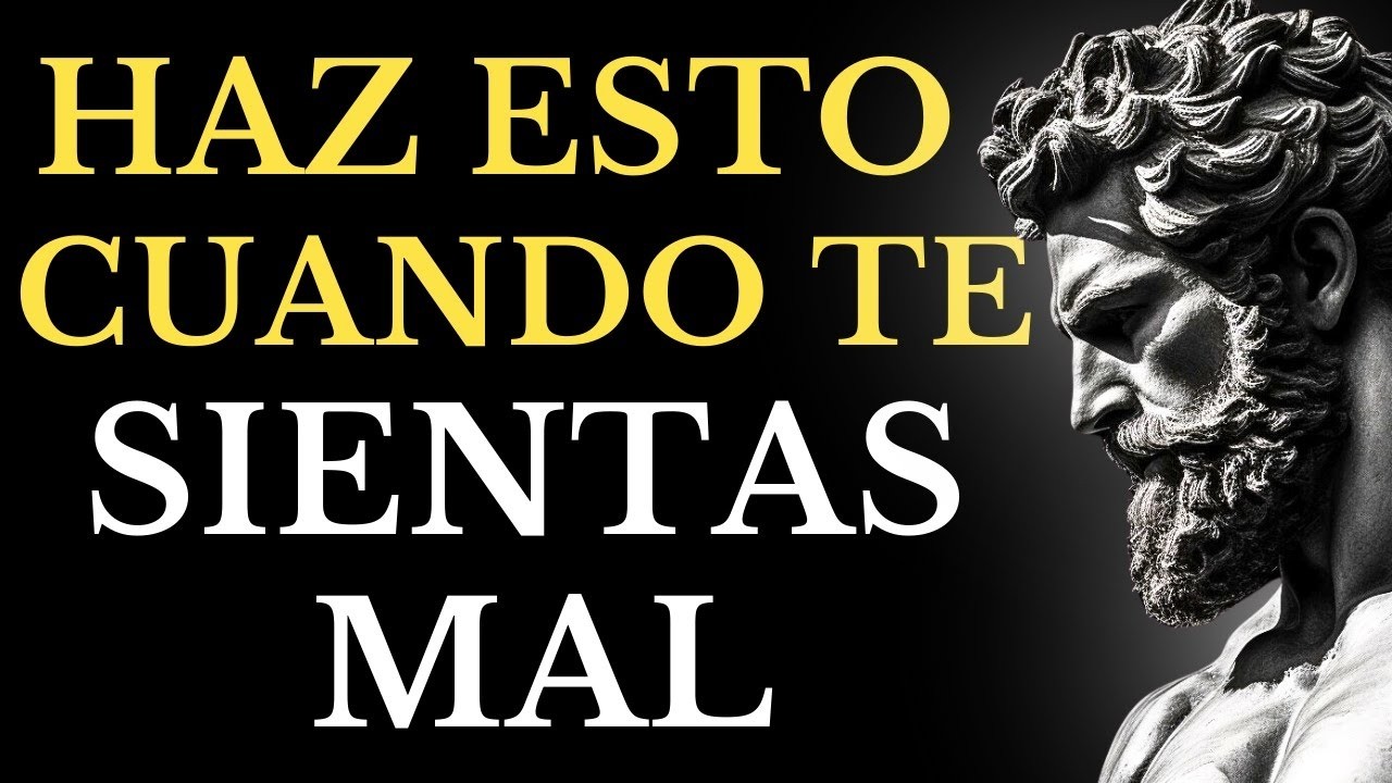 CUANDO te sientas TRSITE y DEPRIMIDO en la vida, siempre RECUERDA estas 12 Lecciones ESTOICAS