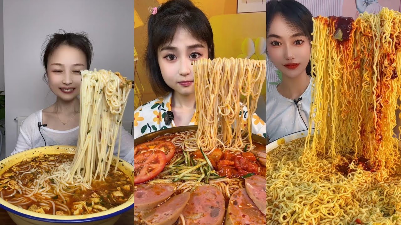 [ MUKBANG ASMR ] Ep 72 Massive Fire Noodles Challenge!! 🔥 | No Talking ASMR Eating Show 