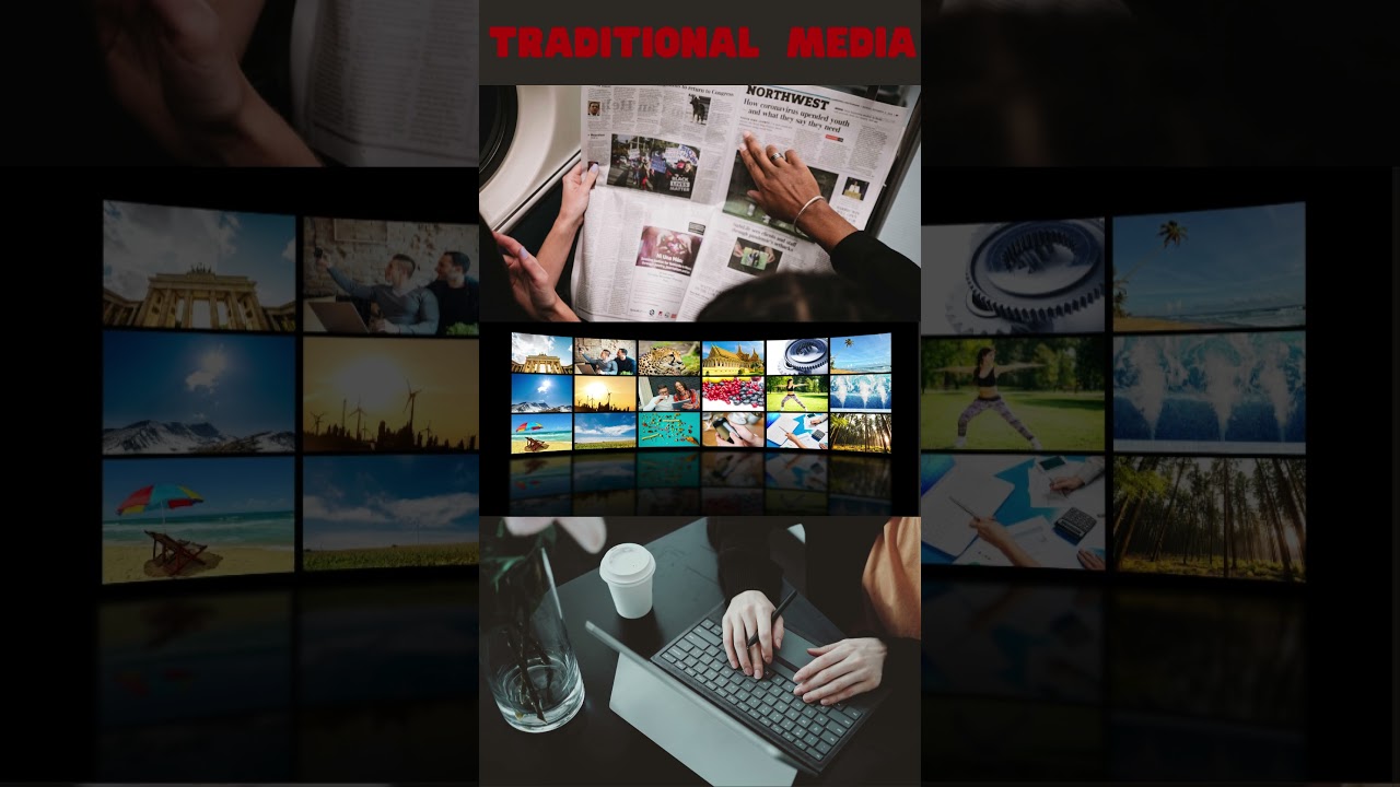 The Shocking Difference Between Digital Media & Traditional Explained #traditionalmedia #media