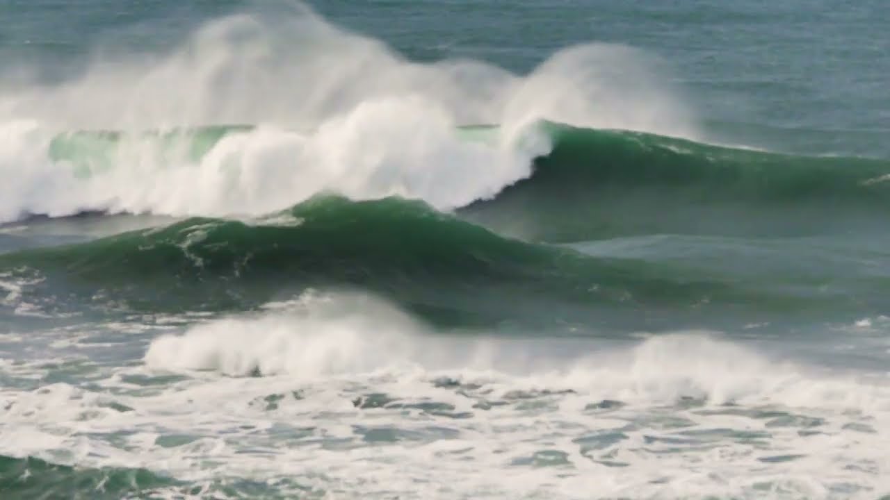 Oregon King Tides And Surround Jan'23 Depoe Bay, Coos Bay, Cape Perpetua and Yachats 4K