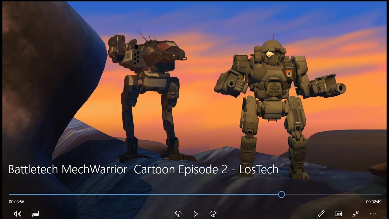 BattleTech MechWarrior Cartoon Episode 2 LosTech