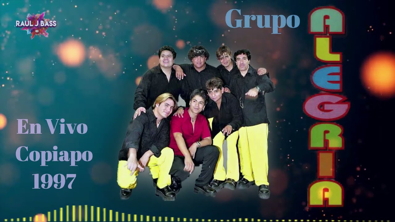Grupo Alegria en vivo 1997 Copiapó Audio Cinta