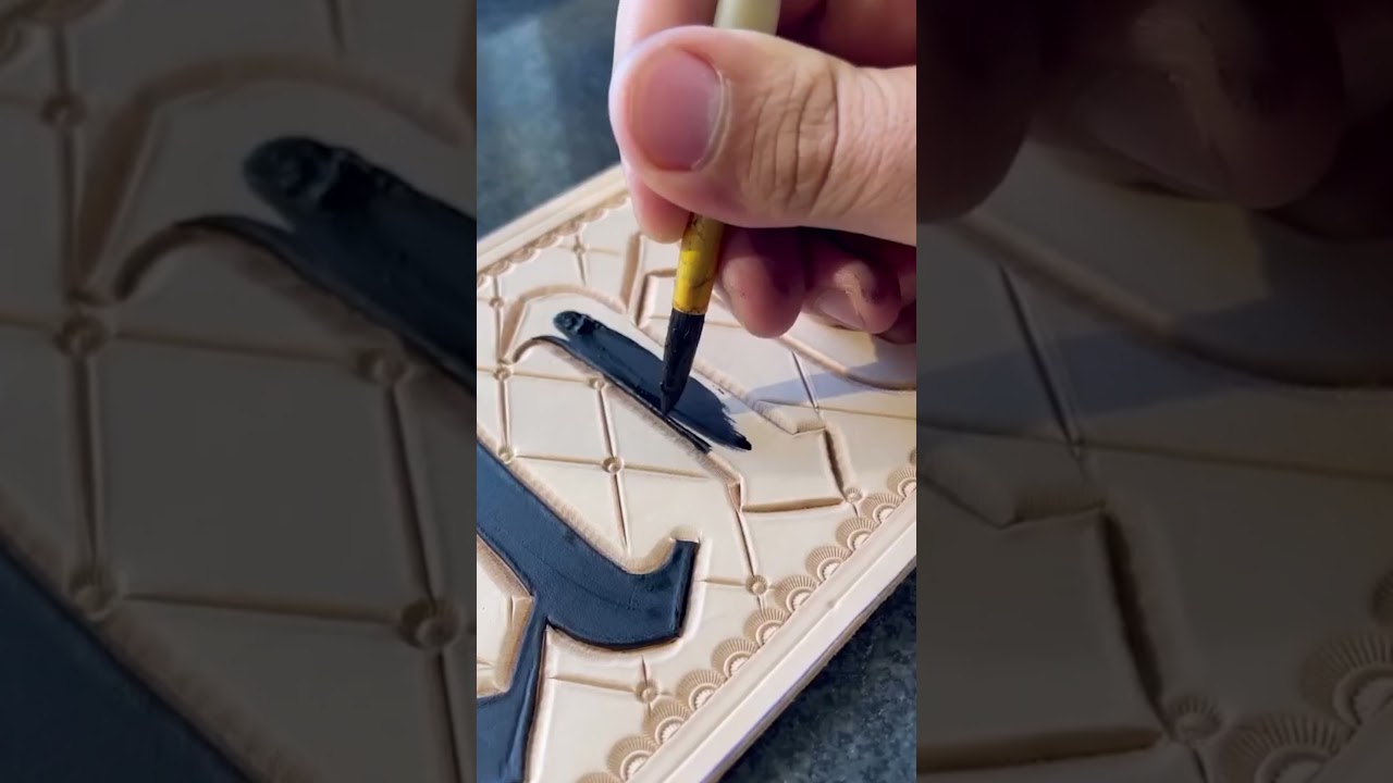 This simple trick will elevate your leather work!!!!
