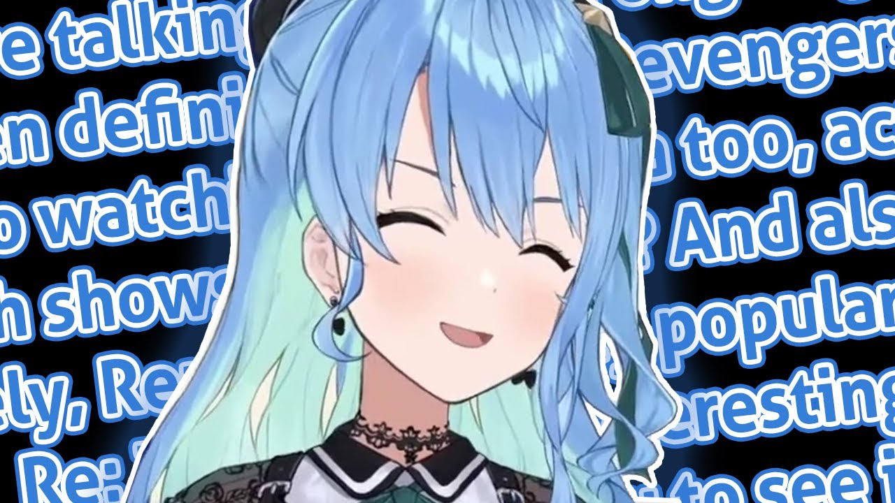 When You Ask Suisei For Anime Recommendations
