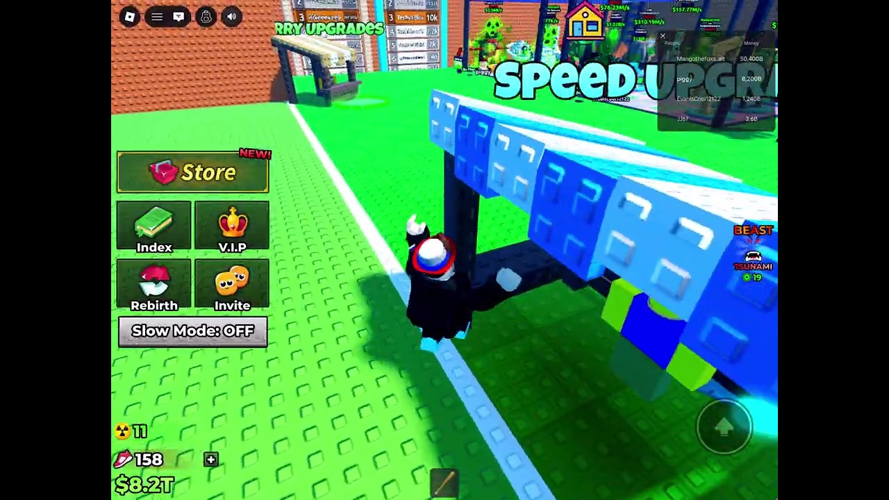 Playing Roblox