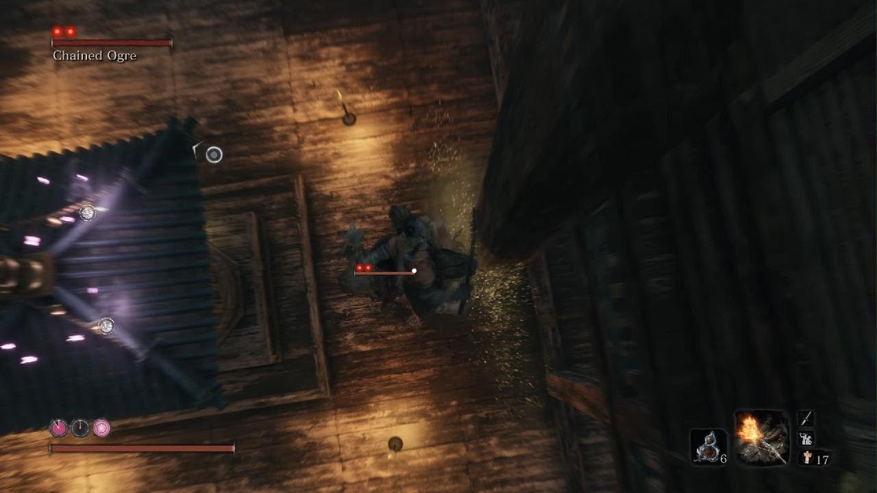 Sekiro: Secret chained ogre! Ahina castle interior