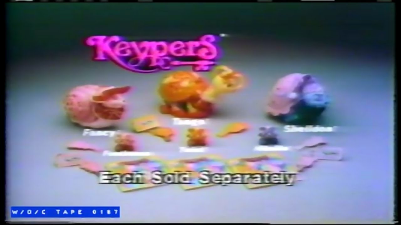 Tonka Keypers Commercial Compilation - 1987