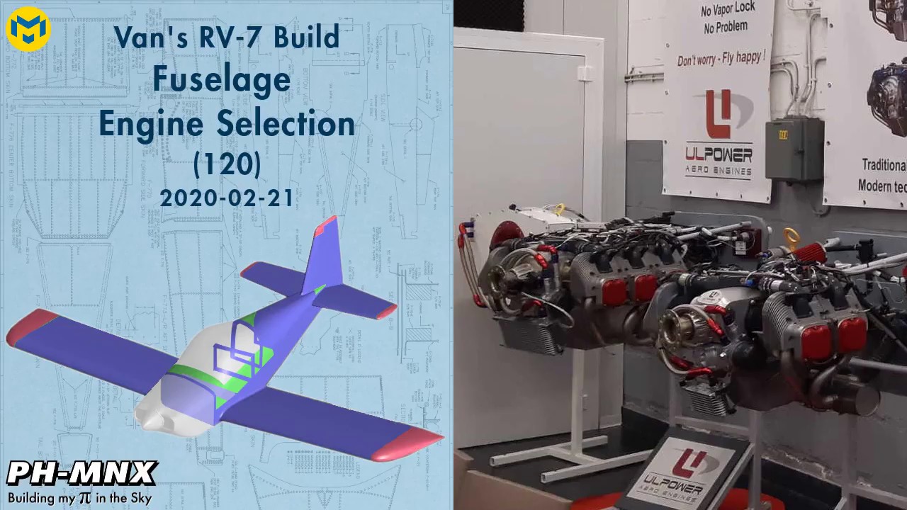 Van's RV-7 Build Engine Selection (120)