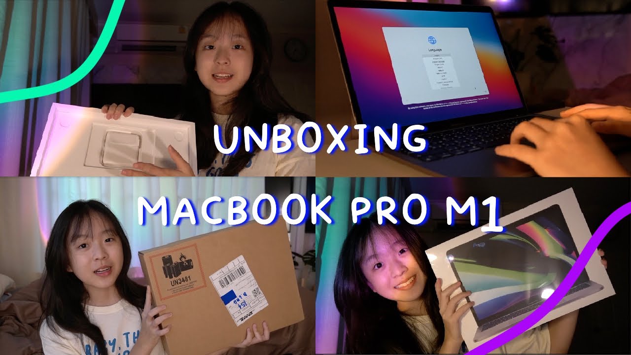 [UNBOXING & SETUP]  MacBook Pro M1 13