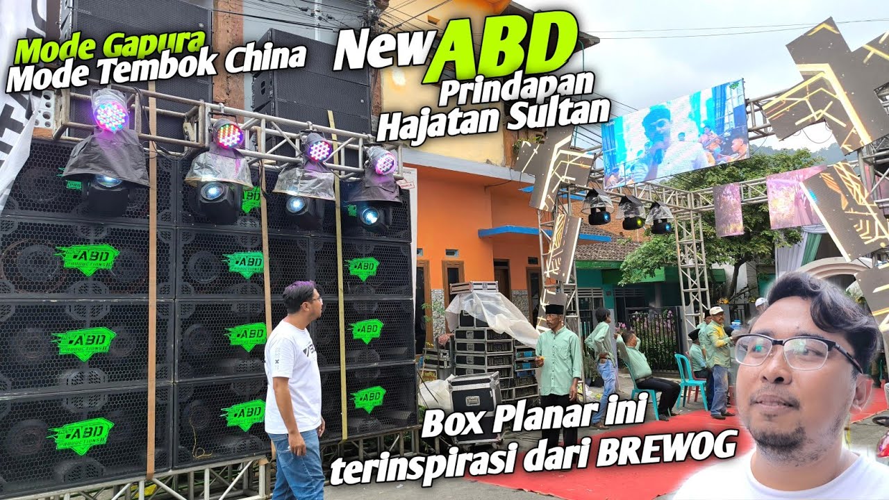 New ABD ahlinya hajatan Mewah kelas Sultan..Usai Mode Gapura Muncul Lagi Tren mode Tembok China