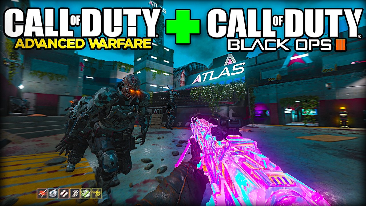 They Added EXO ZOMBIES to Black Ops 3 and it's GOOD?! (Outbreak Reimagined)