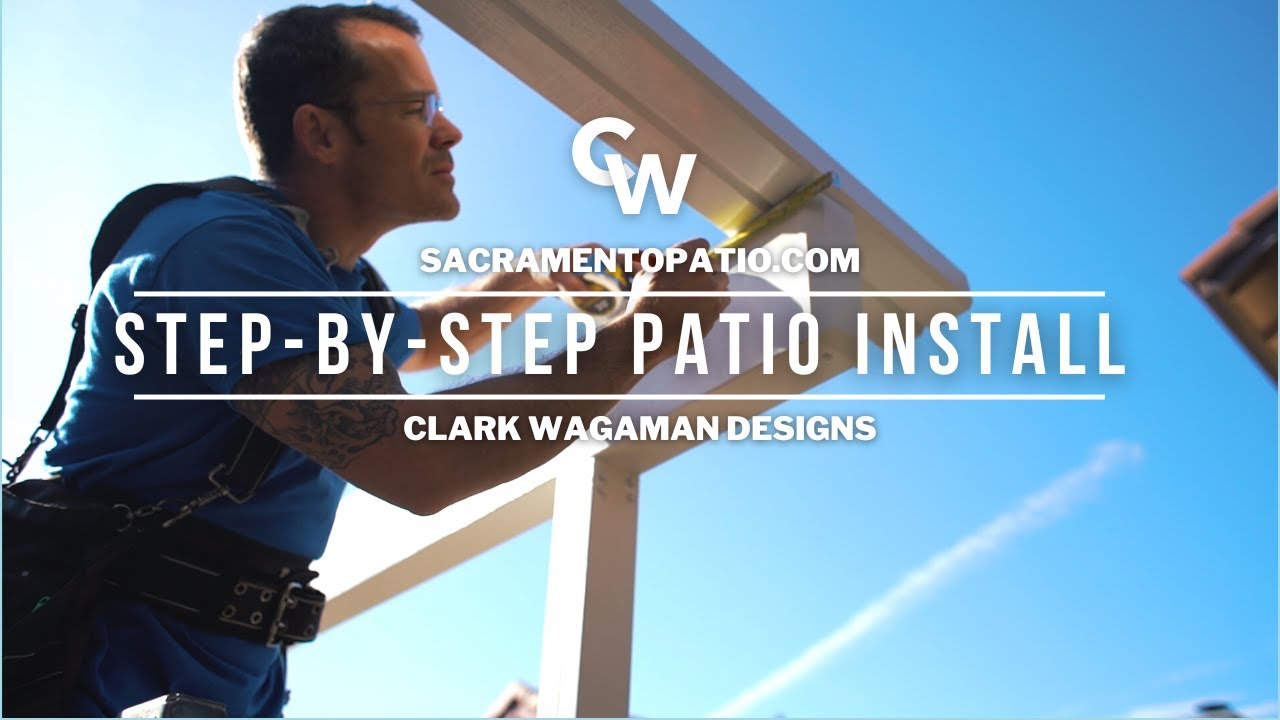 How to Build a Solid Patio Cover | Install Tutorial Clark Wagaman Designs
