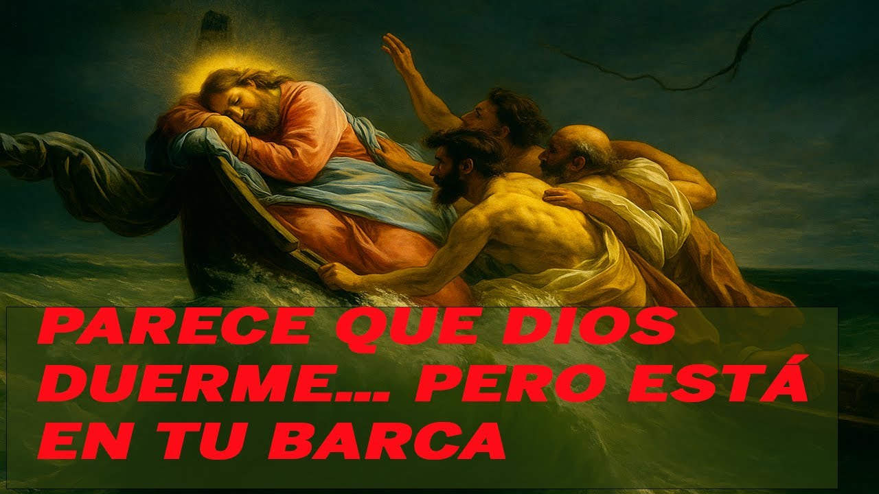 Dios parece dormir… pero actúa en el silencio del sacrificio