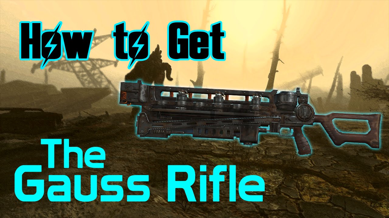 Fallout 4 - Gauss Rifle Location - Rare/Powerful Weapon!