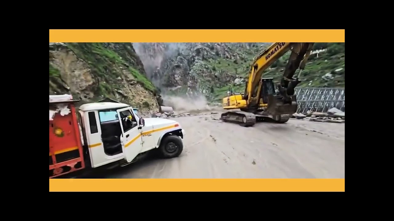 Modular Bridge washed out due to heavy flood at tamak nala on 10 Aug 2026