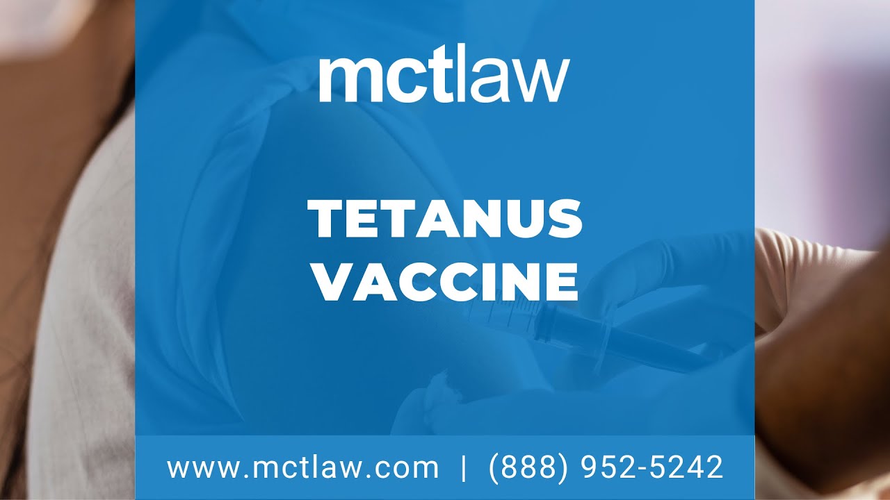 Tetanus Vaccine Reactions