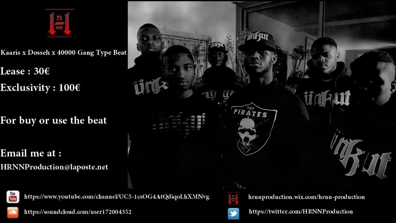 Kaaris x Dosseh x 40000 Gang Type Beat