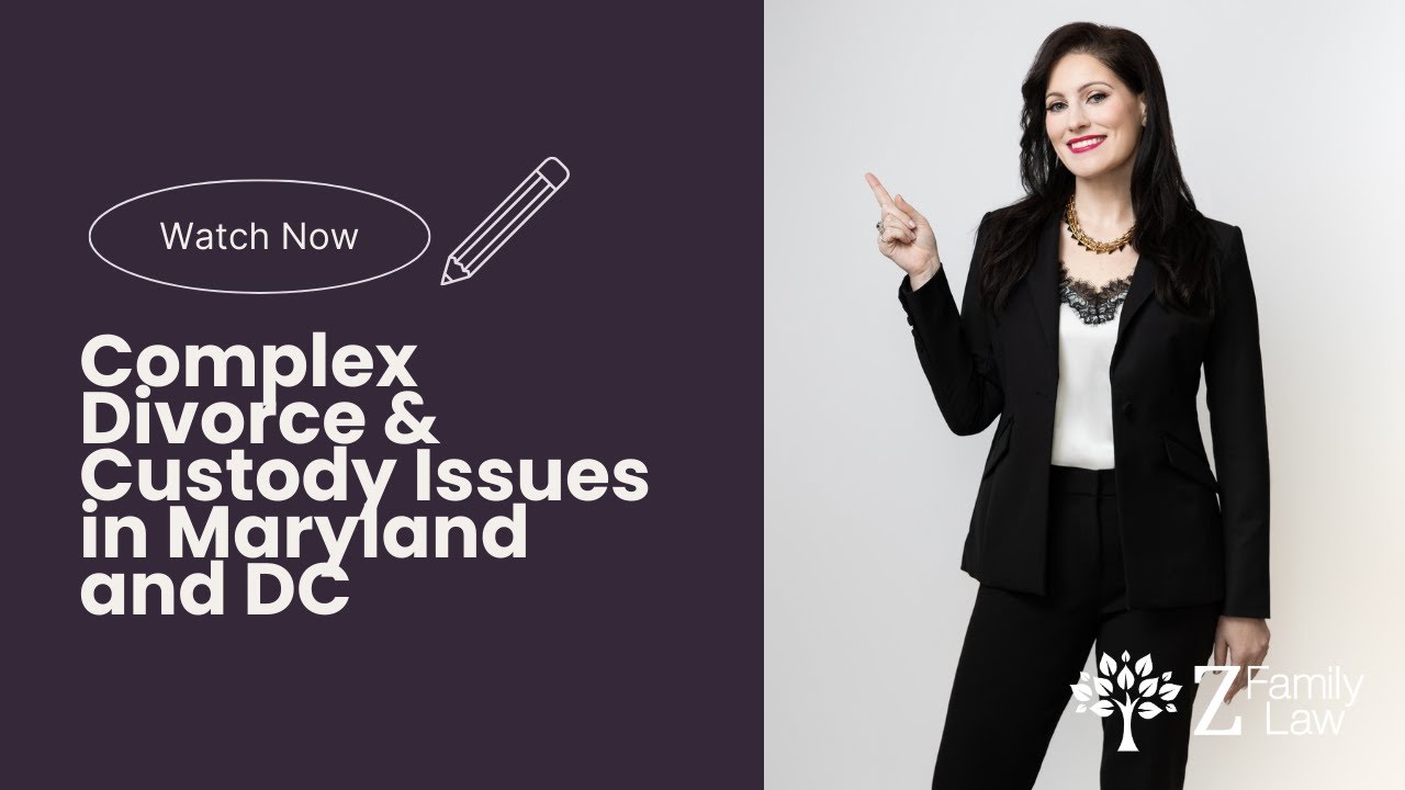 Сложные вопросы развода и опеки в штате Мэриленд и округе Колумбия.