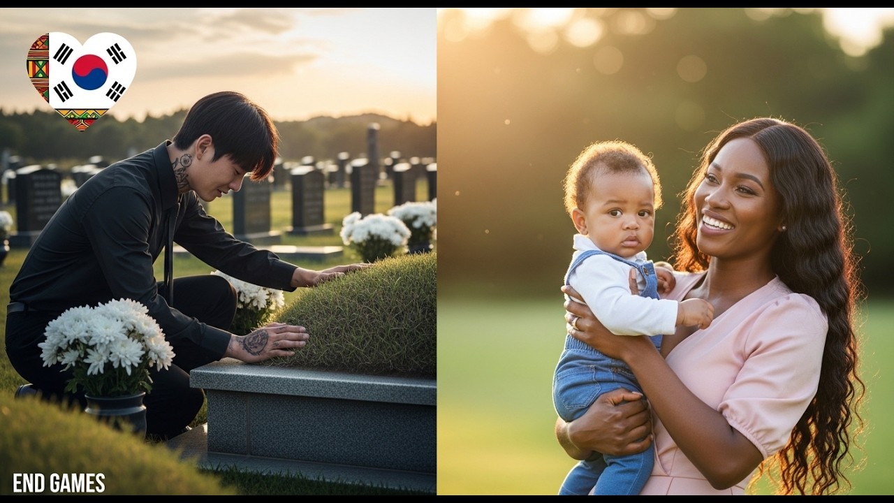 379. The Korean mafia boss cries at his lover’s grave — unaware she is alive, watching him with