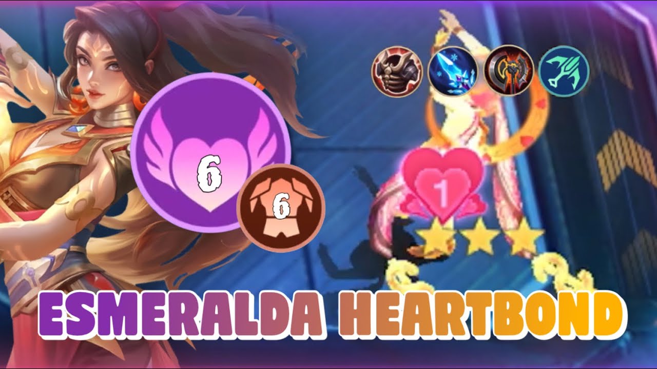 ESMERALDA NEW HEARTBOND SYNERGY WITH DAUNTLESS | MAGIC CHESS GOGO