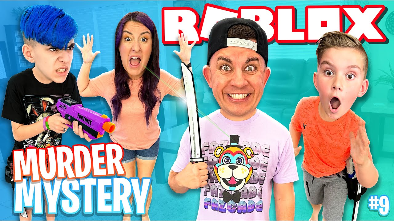 Игра Roblox MURDER MYSTERY, но в реальной жизни (FUNhouse Family) MM2 Часть 9
