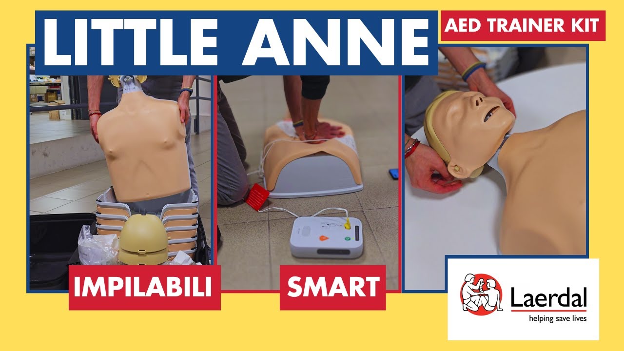 Little Anne - AED Trainer Kit | Manichini impilabili! | @LaerdalMedical