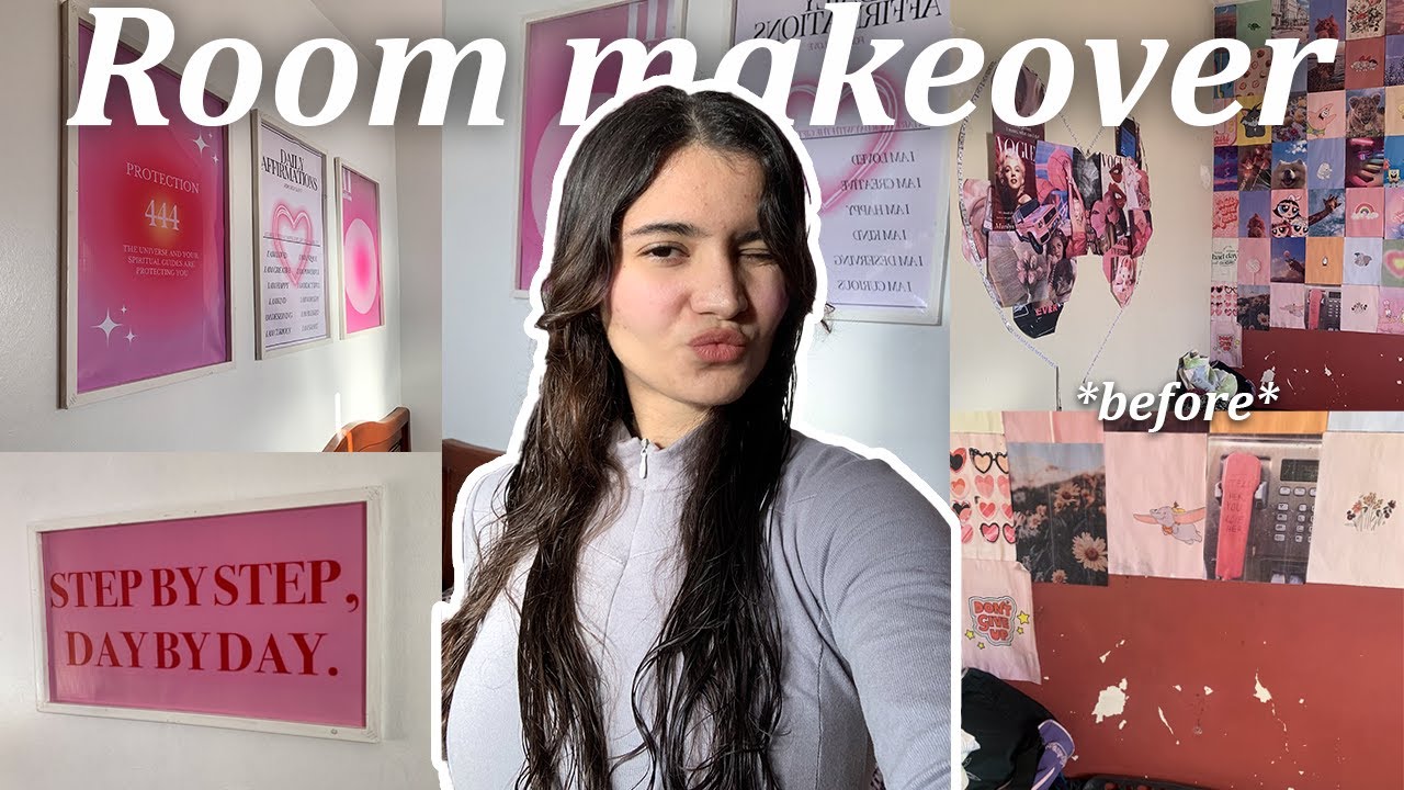 قاديت البيت وبدلت الديكور (صايبت الطابلوات) Room makeover