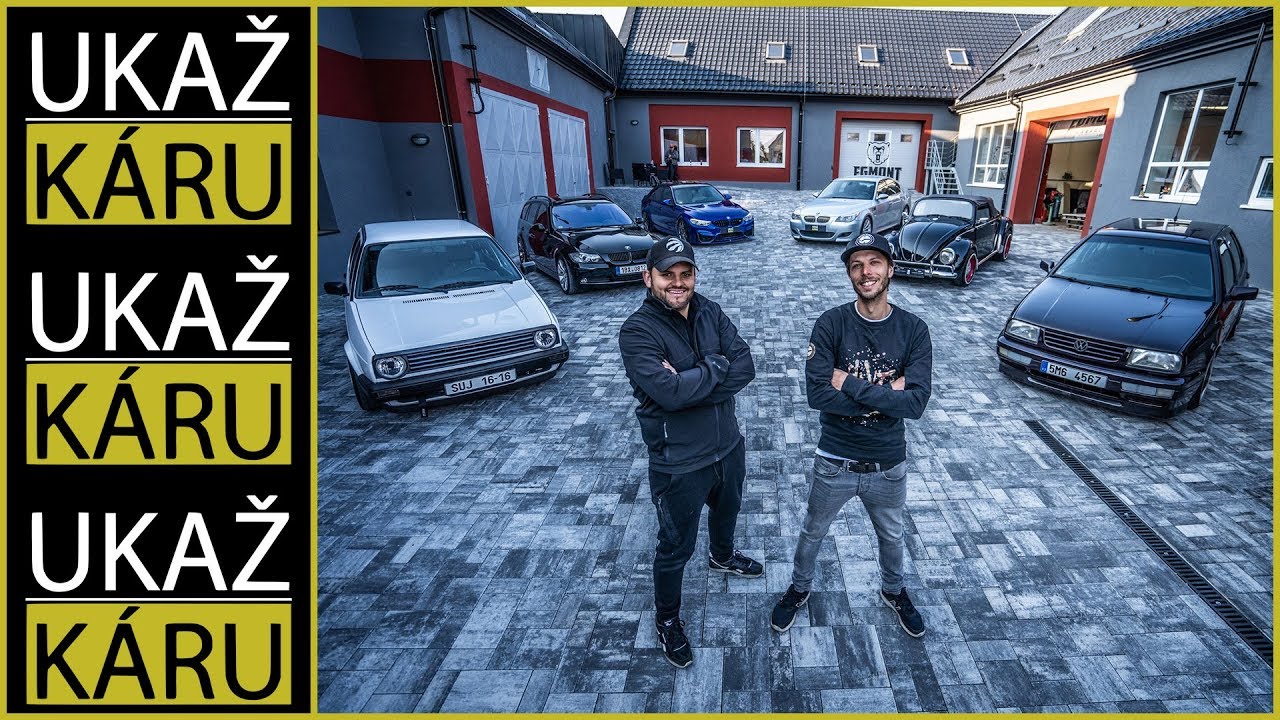 4K | PETROLHEADS PARADISE! | EZY HÝBL | PORSCHE 356 | BMW M5 | M3 | VW CADDY | VENTO | GOLF | ...