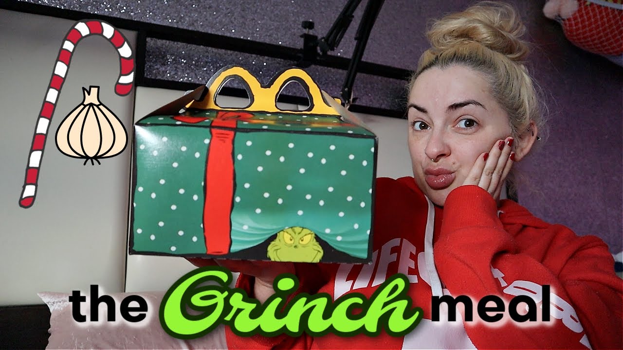 Unboxing the Entire GRINCH Meal -Vlogmas Day 14-