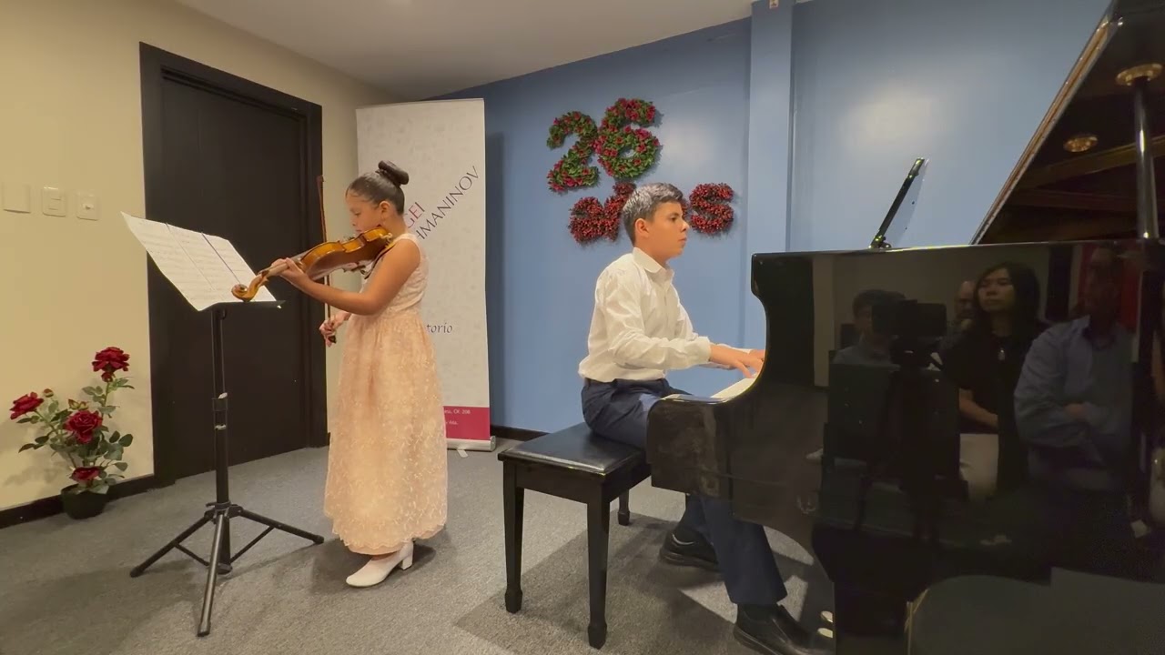 🎻💫 Vivaldi en La mayor 🎼Primer movimiento 🔥Acompañamiento en piano 🎹✨👏😍🎶🏛️ Conservatorio Rachmaninov