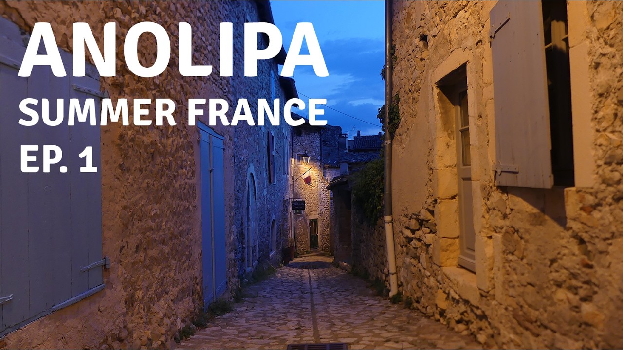 Motorhome Road Trip Summer France ep. 1 [Montrésor - Mirmande - Nice - St. Paul de Vence - Avignon]