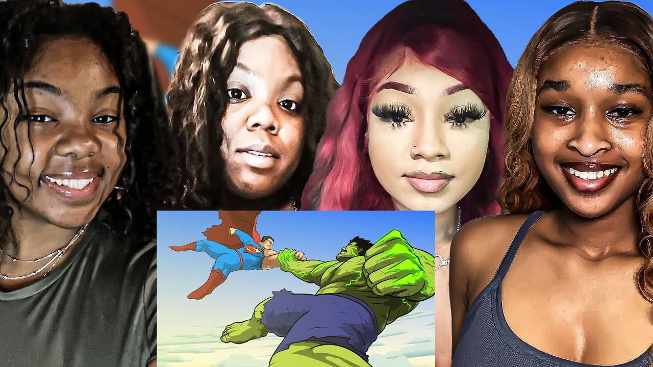 FIRST TIME EVER WATCHING!! SUPERMAN VS HULK Animation (Full Version) -Taming The Beast II