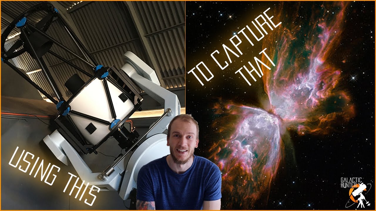 Using a remote controlled telescope in Chile to image a Southern Sky Object