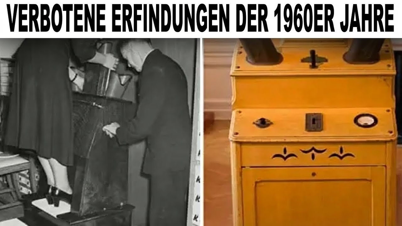 10 der meistverbotenen Erfindungen der 1960er, von denen du nicht glaubst, dass sie echt waren!