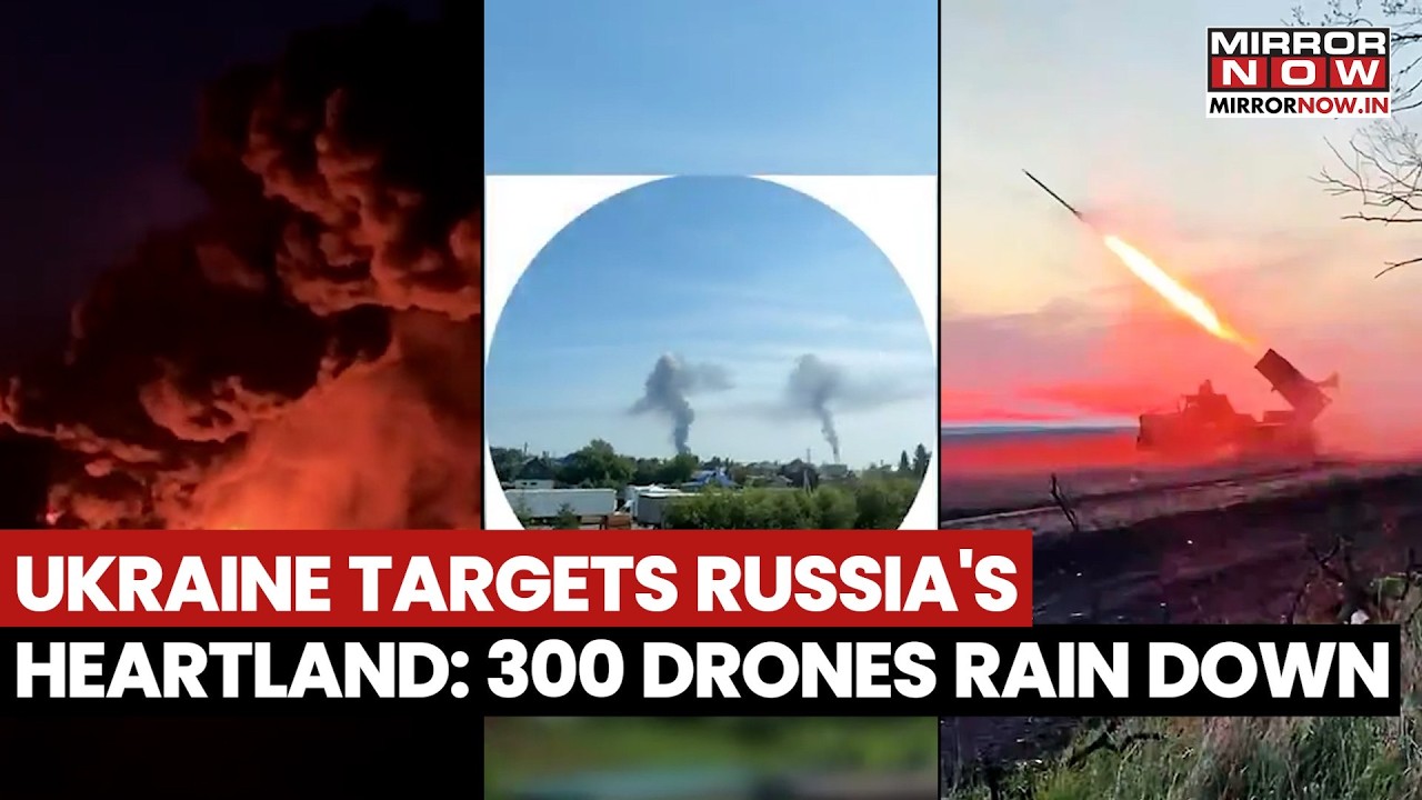 300 Ukrainian Drones Rain Down on Russia: Siberian Oil Refinery Hit in Stunning Long-Range Attack