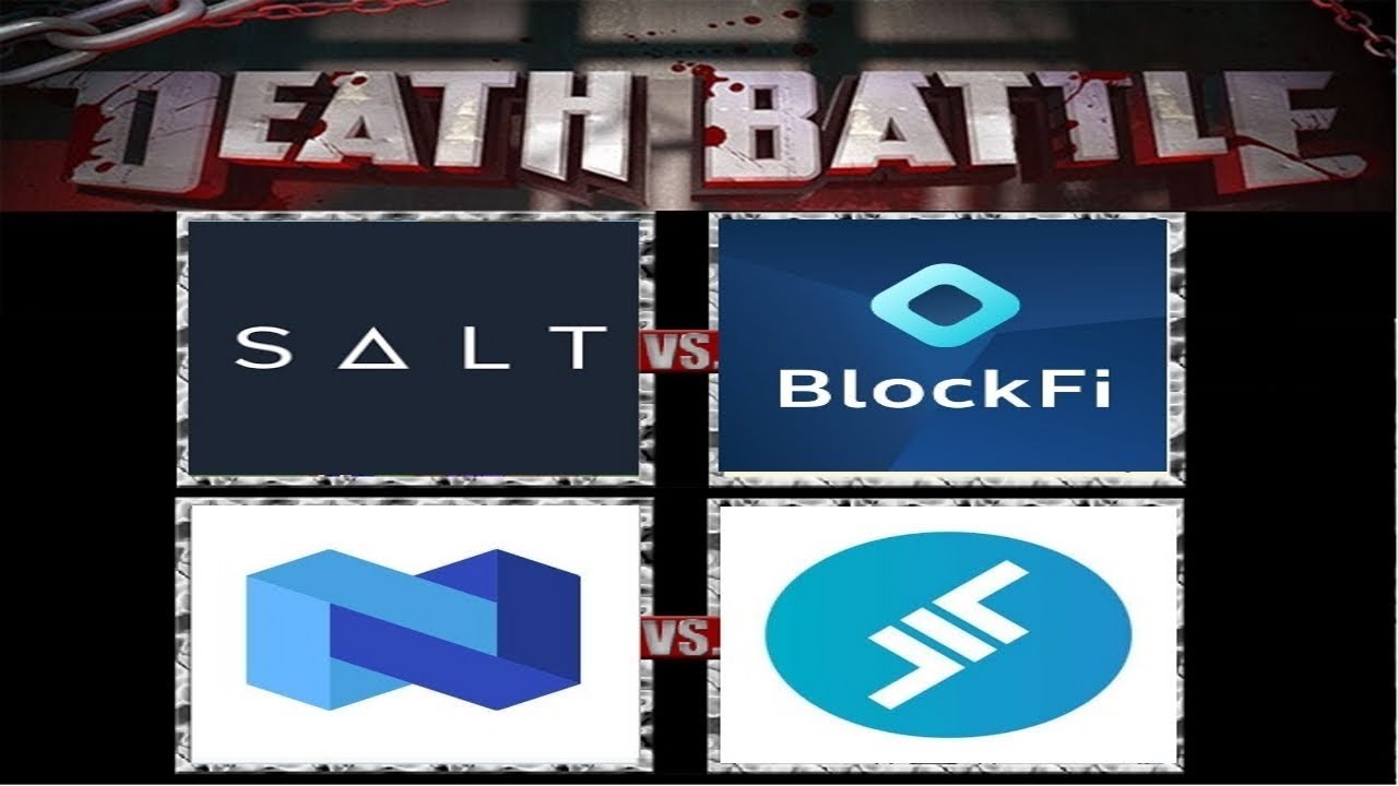 SALT Lending 🆚 ETHLend 🆚 Nexo 🆚 BlockFi