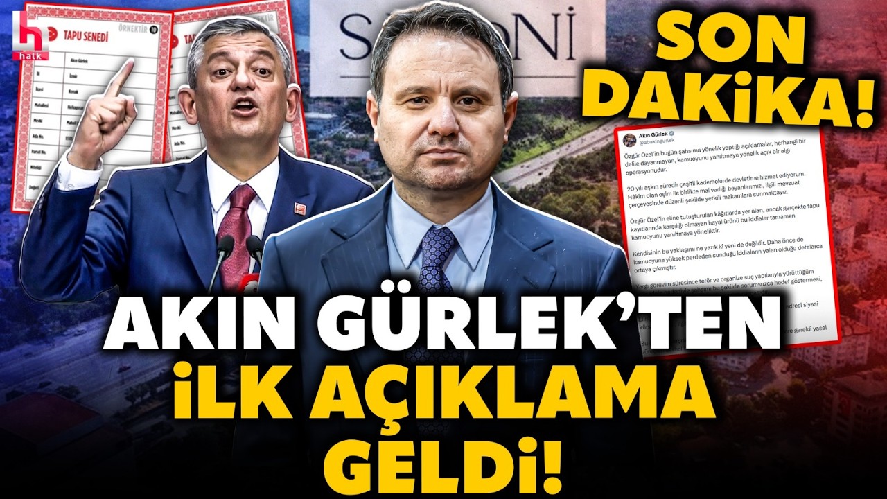 CHP Lideri Özgür Özel, malvarlığını açıklamıştı: Bakan Akın Gürlek'ten ilk açıklama geldi!