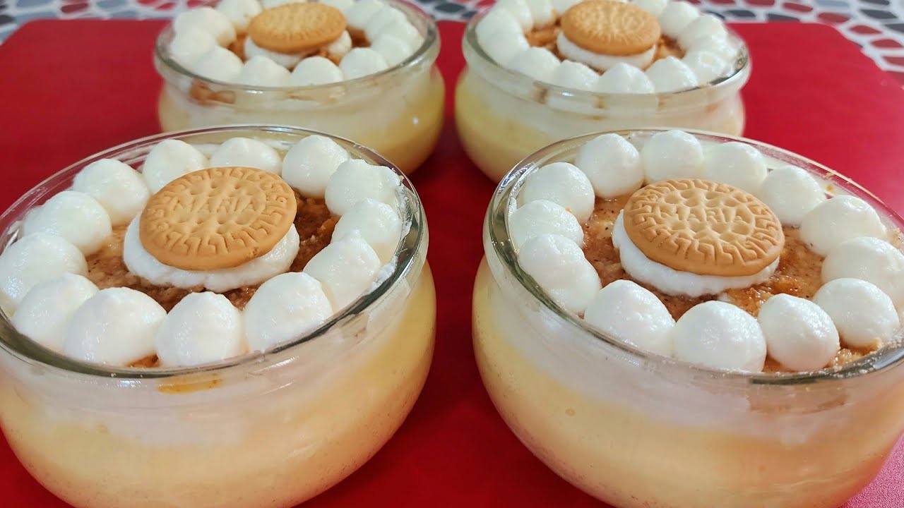 🥄POSTRES PORTUGUESES 🇵🇹 DE CREMA Y GALLETA👌//BEATRIZ COCINA
