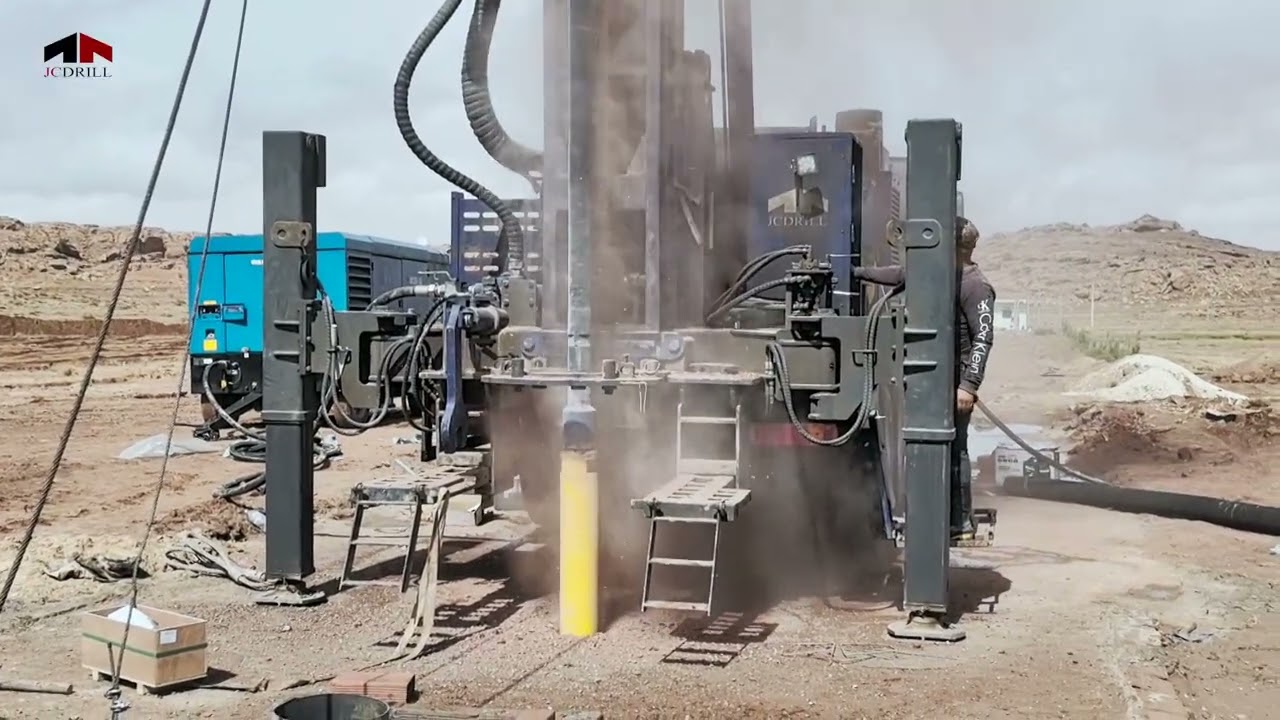 High Pressure DTH Drilling for Water Well