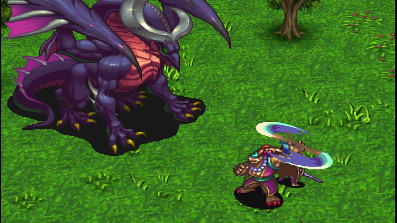 Breath of Fire 3 vs Teepo Rei Garr Defese Formation no EX Turn/Dragon Transform