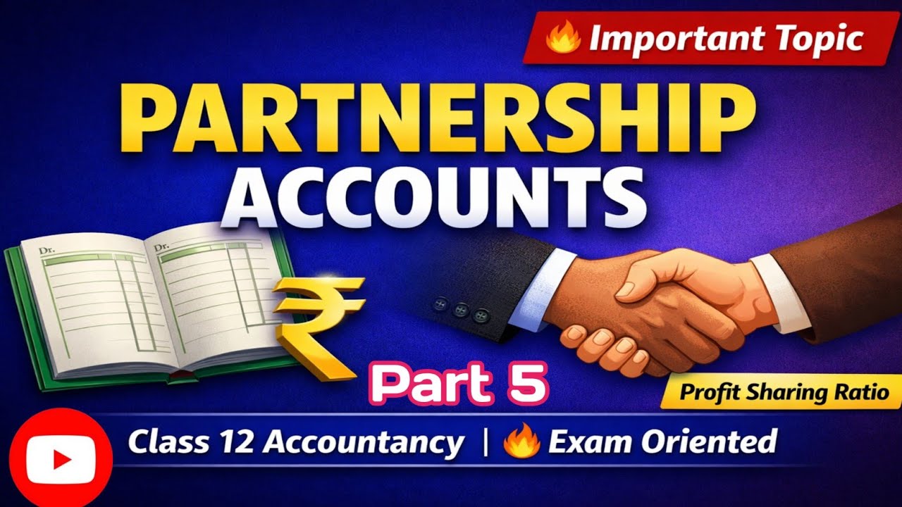 UP Board class 12th Acounts"Partnership"
