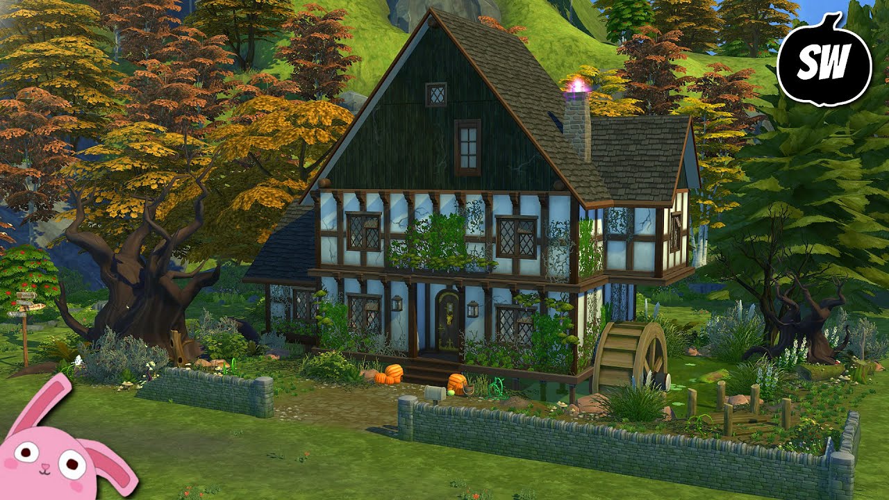 HOCUS POCUS ✨ CASA DE LAS HERMANAS SANDERSON | LOS SIMS 4 | COLABORACION SIMMERWEEN 2021 🎃