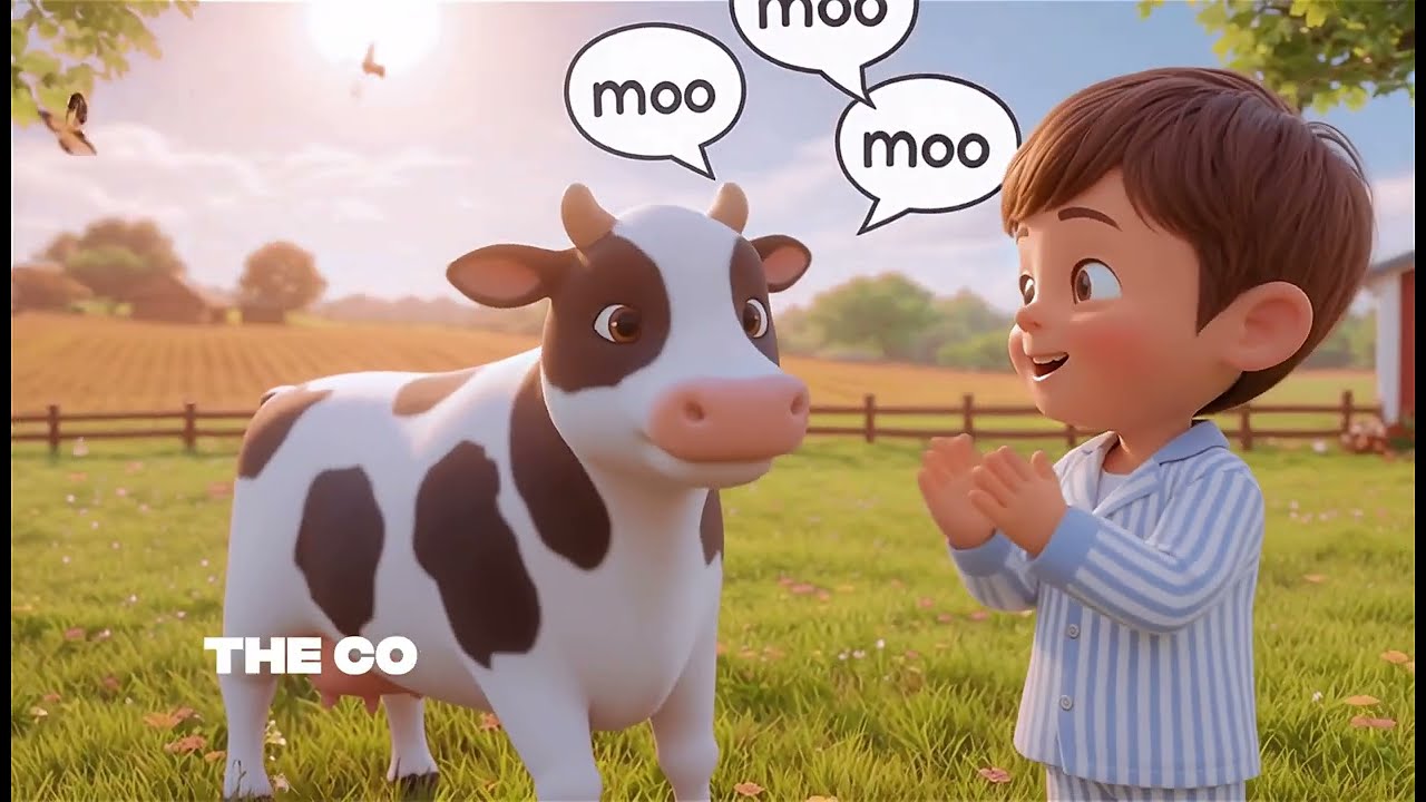 Farm Animals Song for Kids 🐄🐑🐷 | Fun Nursery Rhymes & Animal Sounds | Kids Songs USA