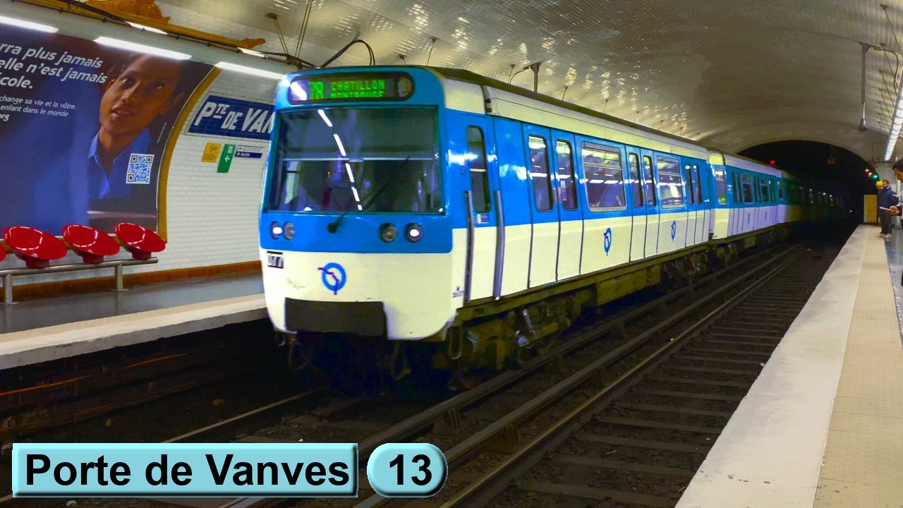Порт-де-Ванв | линия 13 : Парижский метрополитен ( RATP MF77 )