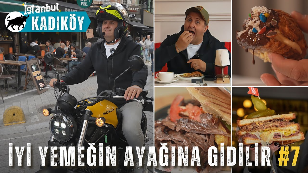 İyi Yemeğin Ayağına Gidilir #7 | İstanbul  Lezzetleri | Kadıköy | Motosikletli Lezzet Yolculuğu