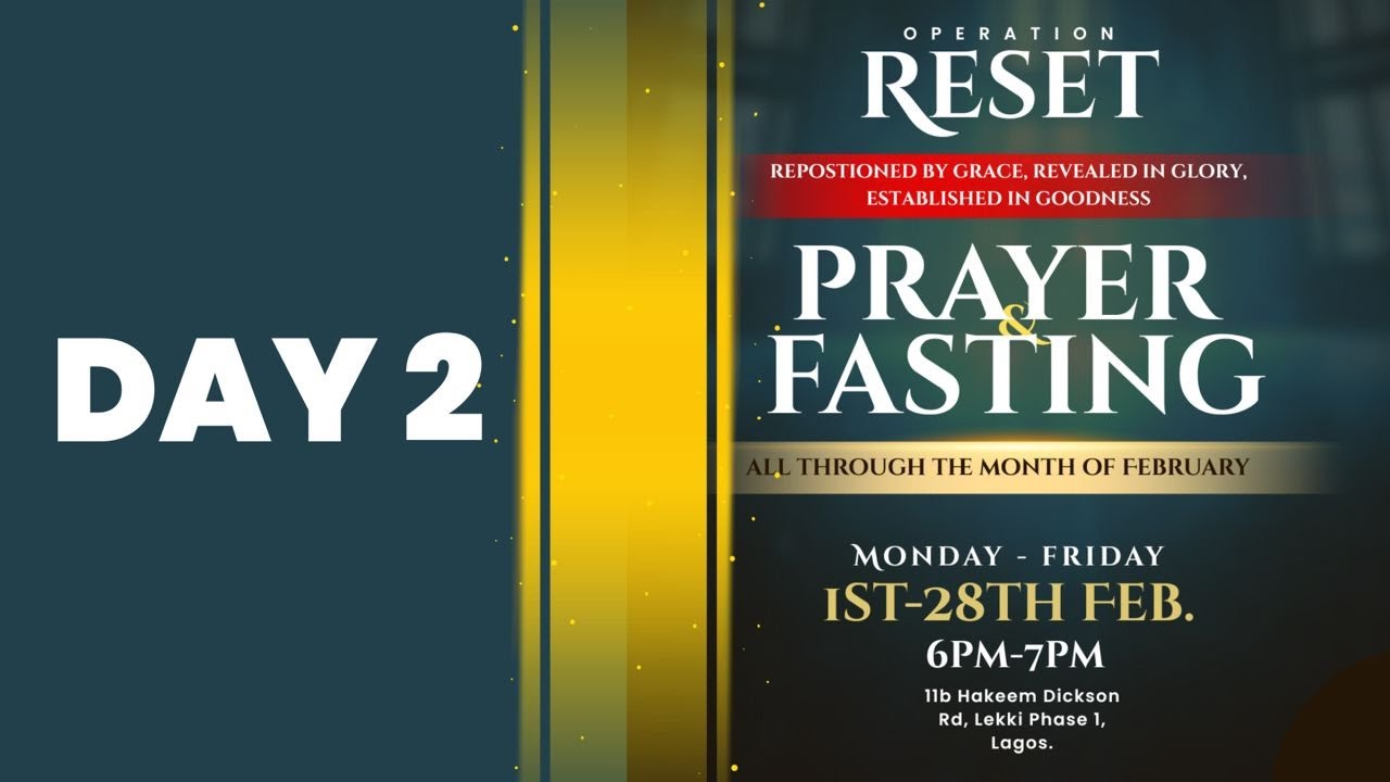 DAY 2 | PRAYER AND FASTING | 02-02-2026