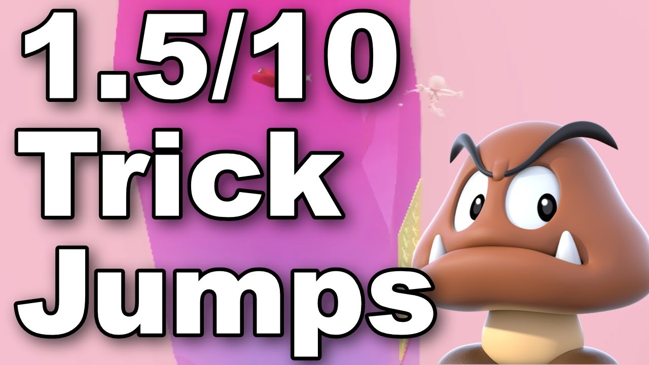 All 1.5/10 Trickjumps in Super Mario Odyssey